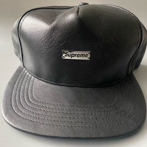 Supreme Leather Snapback